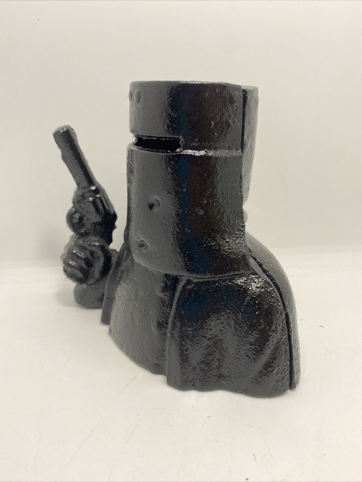 Ned Kelly Cast Iron Bank Money Box Man Cave Bar Pub Figurine Statue Gift