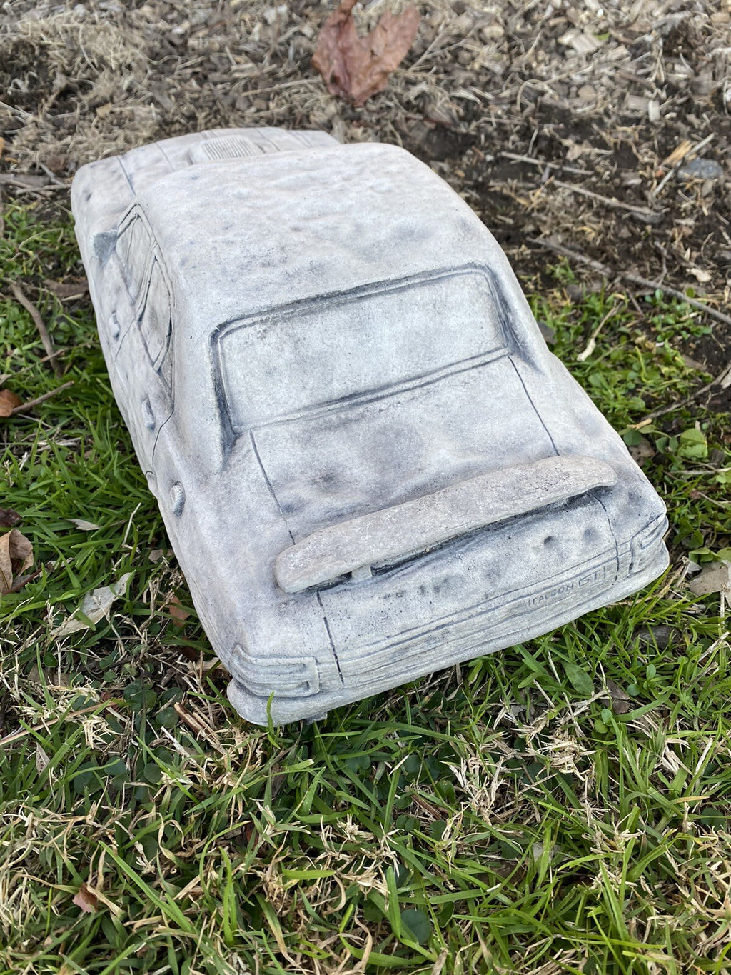 XY GT 351 Car Statue Ornament Concrete Garden Australian Made