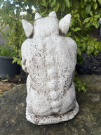Gargoyle With Shield ,Gargoyle with Sword Garden Statue Ornament 46 cm High