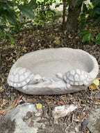Turtle Design Bird Bath Bee Water Station