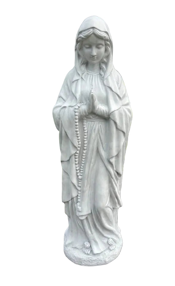 Mary Garden Statue – Religious Outdoor Garden Ornament