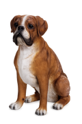 BOXER PUPPY DOG ANIMAL MEMORIAL GARDEN STATUE ORNAMENT FIGURINE HOME DECOR