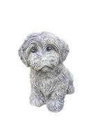 Cavoodle Concrete Garden Statue Outdoor cement garden dog Ornament