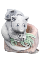 Possum Planter Garden Concrete Cement Garden Statue Australian Made