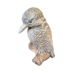 Kookaburra Bird On A Log  Statue Ornament Animal Concrete Garden Australian Made