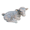 Cow Calf Statue Ornament Farm Animal Concrete Large Garden Australian Made Brown