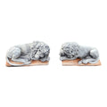 Guardian Lion Pair Statue Concrete Cement Garden Statue Australian Made