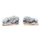 Guardian Lion Pair Statue Concrete Cement Garden Statue Australian Made