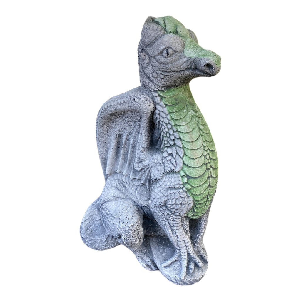 Dragon Animal Concrete Cement Garden Statue Ornament Australian Made 28cm high