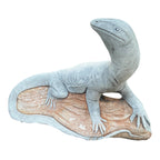 Goanna Basking Lizard Statue Ornament Animal Concrete Garden Australian Made