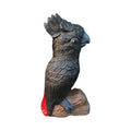 Red Tail Black Cockatoo Statue Ornament Animal Concrete Garden Australian Made