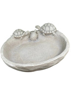 Turtle Design Bird Bath Bee Water Station