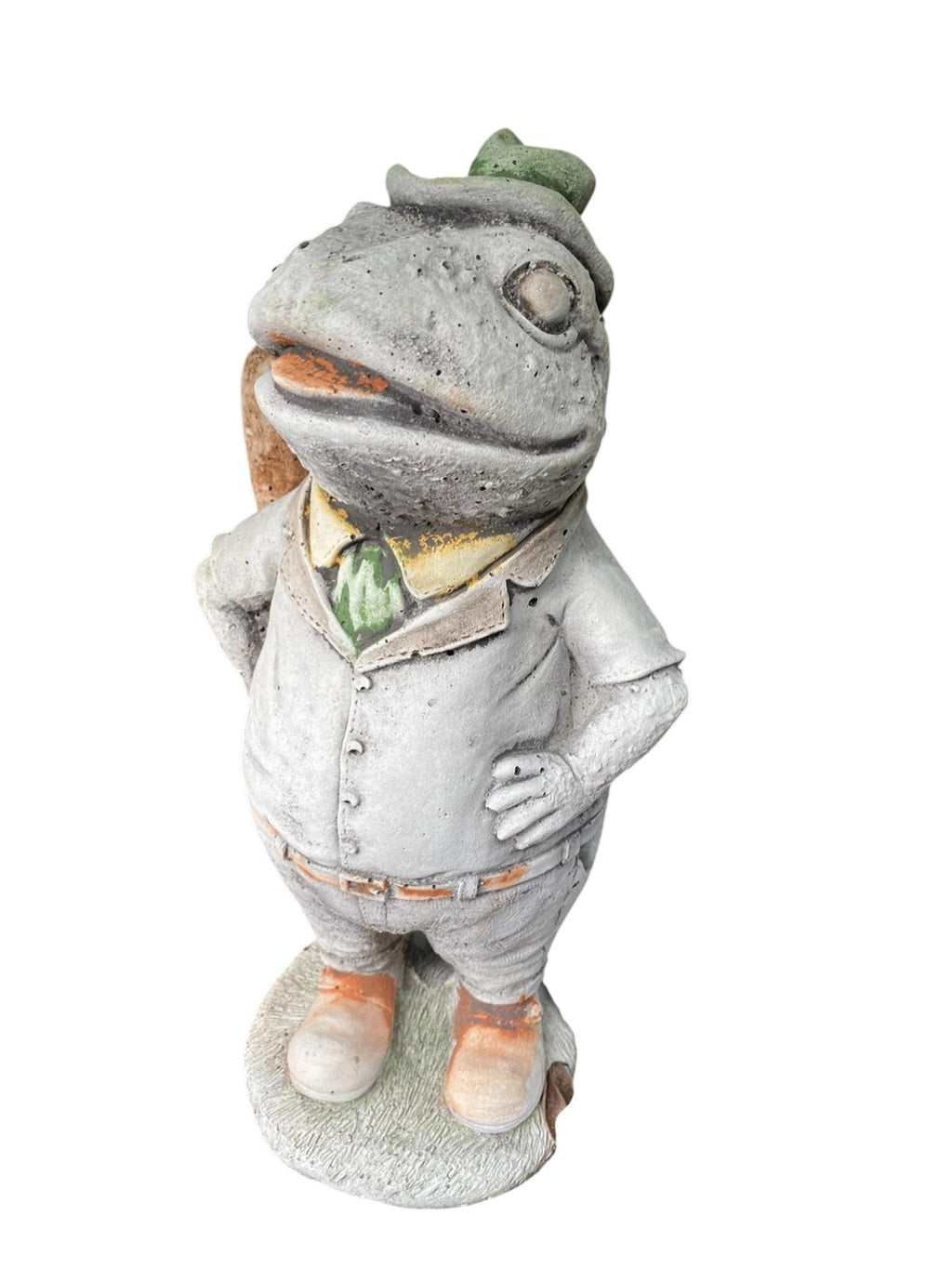 Willow frog Mr Fisher Animal Concrete Cement Garden Statue Australian Made