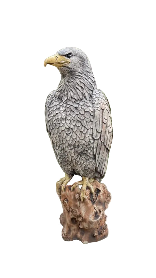Bold Eagle Bird Statue Ornament Animal Concrete Garden Australian Made 53cm High