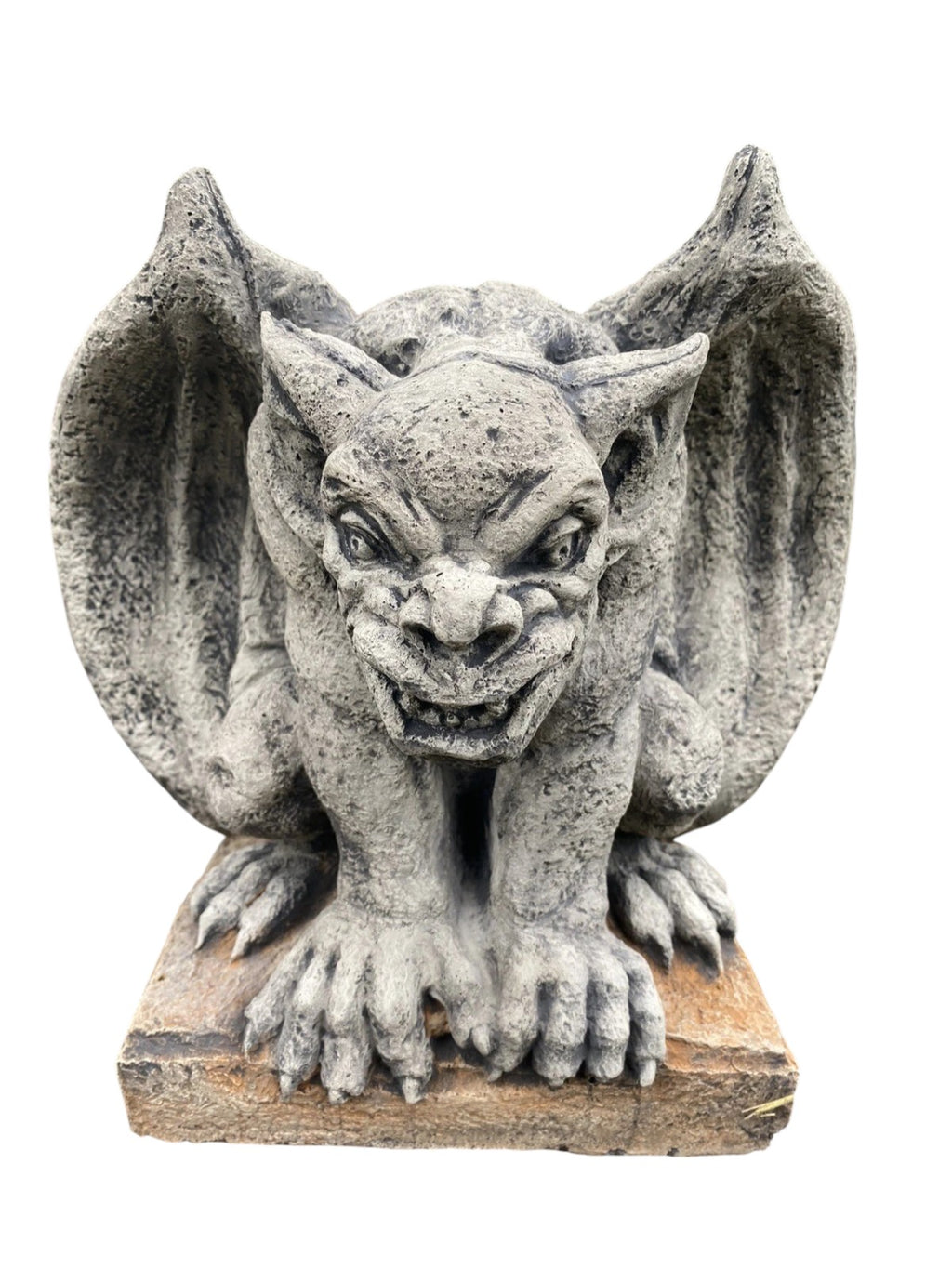 Gargoyle Garden Statue Medieval Ornament Animal Concrete Australian Made Grey