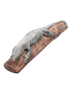 Goanna Basking Lizard Statue Ornament Animal Concrete Garden Australian Made 1 m