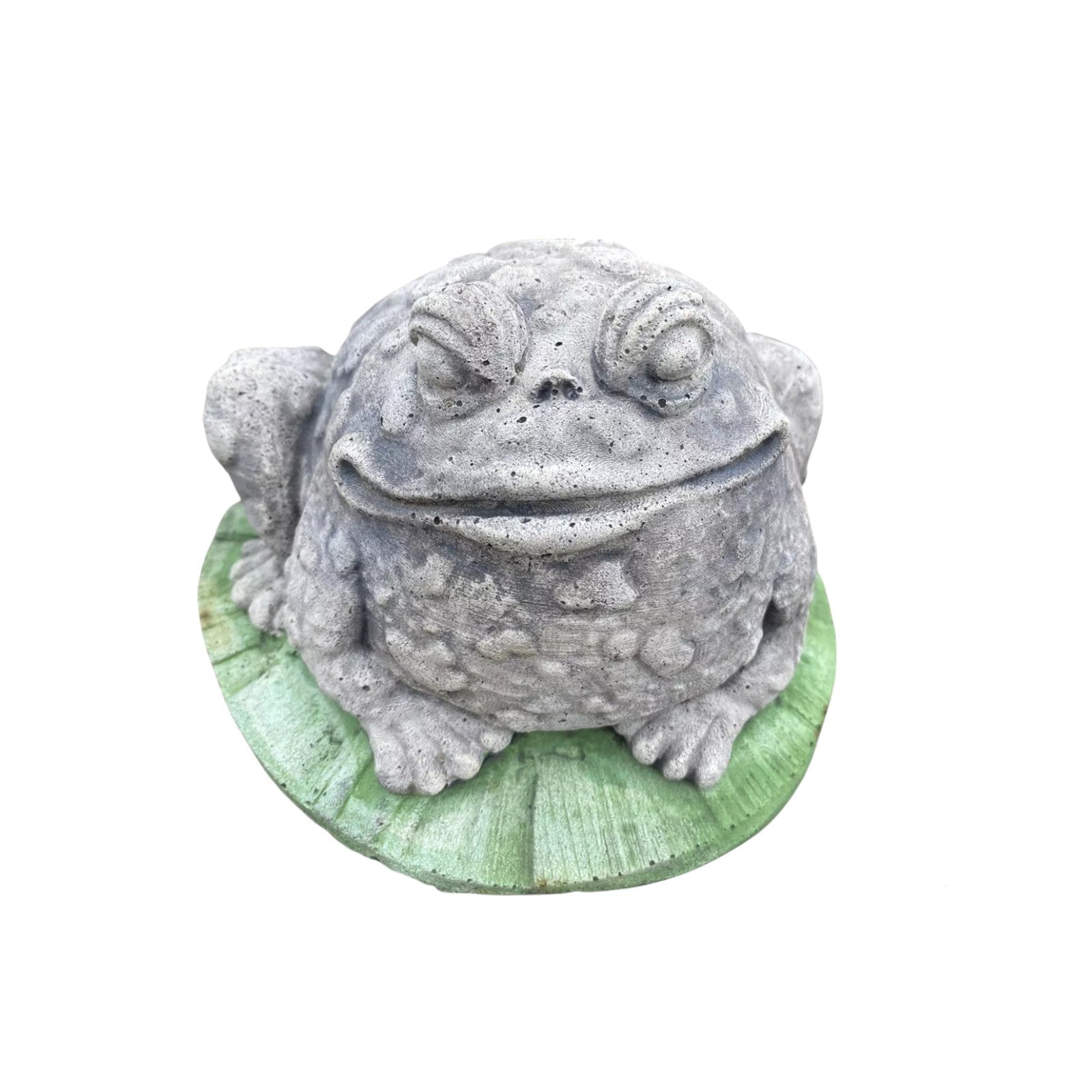 Smiling Frog  Animal Concrete Cement Garden Statue Australian Made