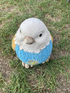 Mosaic Look Bird Garden Ornament Statue Sculpture Gift Home Décor 33cm