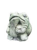 Kissing Frogs Garden Statue Concrete Outdoor Frog Ornament